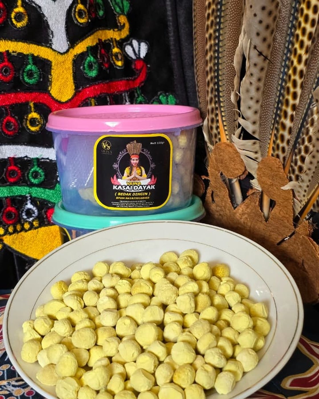 Veina Kasai Dayak (Bedak Dingin)